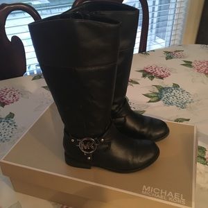 Michael Kors Emma Rider Boots Girls Size 13